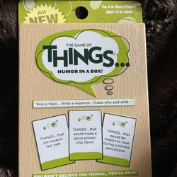 The Thing Of Games Humor In A Box Brand New
