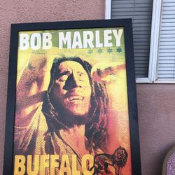 Bob Marley Framed Picture