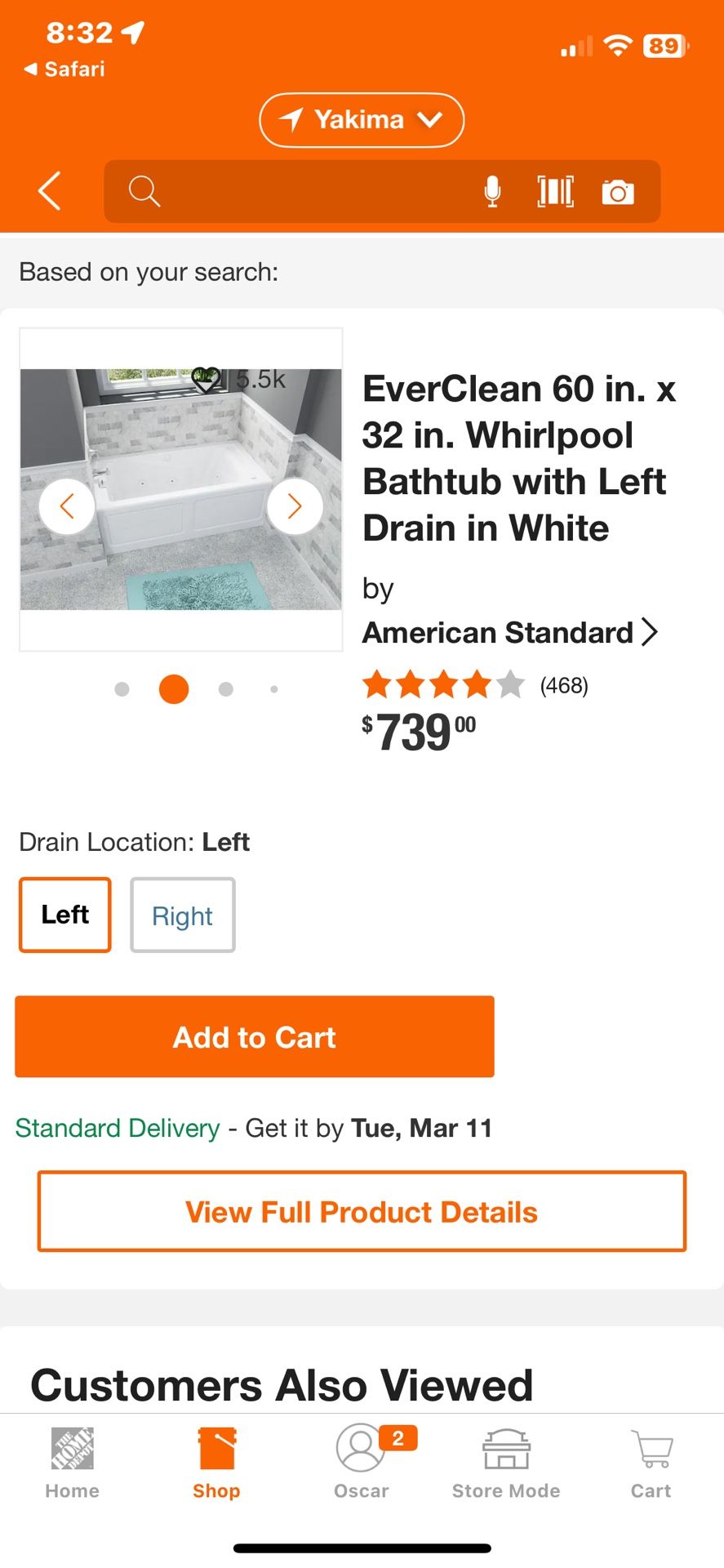 New Whirlpool Jet Tub