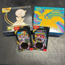 Ascended Heroes, Mega Evolution ETBs