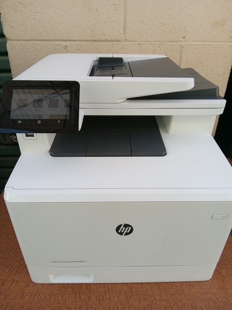 HP LaserJet Pro MFP M479fdw Laser Color Printer WiFi Ready. Toners Included.