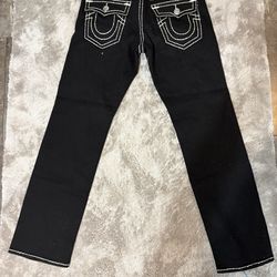 True religion jeans(black nd white)