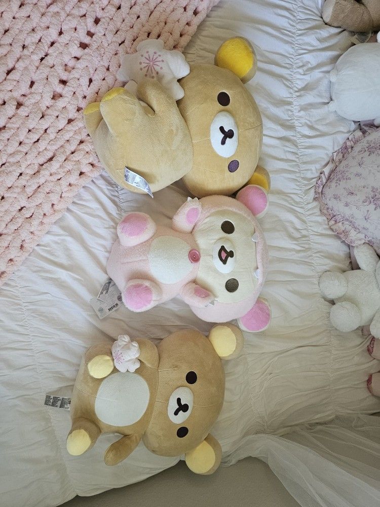 Rilakkuma Plushies