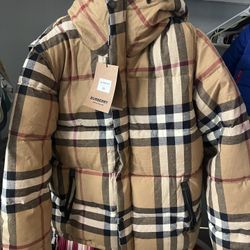 Burberry Jacket Size Large