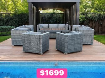 New inbox patio set (we finance and deliver)($54 down, (90 day no interest no credit check payment plan)