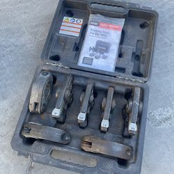 Ridgid 48553 MegaPress Mega Press Gas Pipe Jaws Standard Pro Press ProPress 1/2 in. - 1 in. Jaws 1-1/4 in. - 2 in. Rings Actuator + Case  $1799