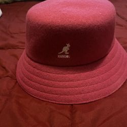Pink Kangol Bucket Hat 