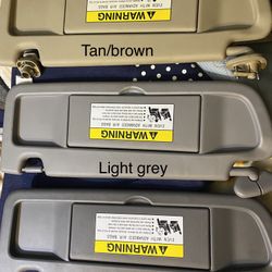 2006-2011 Honda Civic Sun Visors