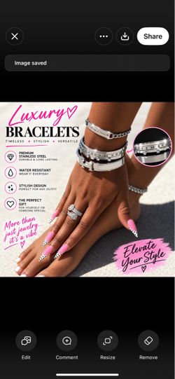 Stainless Steel Roman Numeral Bracelet Set