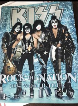 KISS Rock The Nation Tour Book