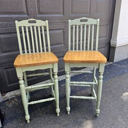 Pair of 30"  Bar Stool Chairs