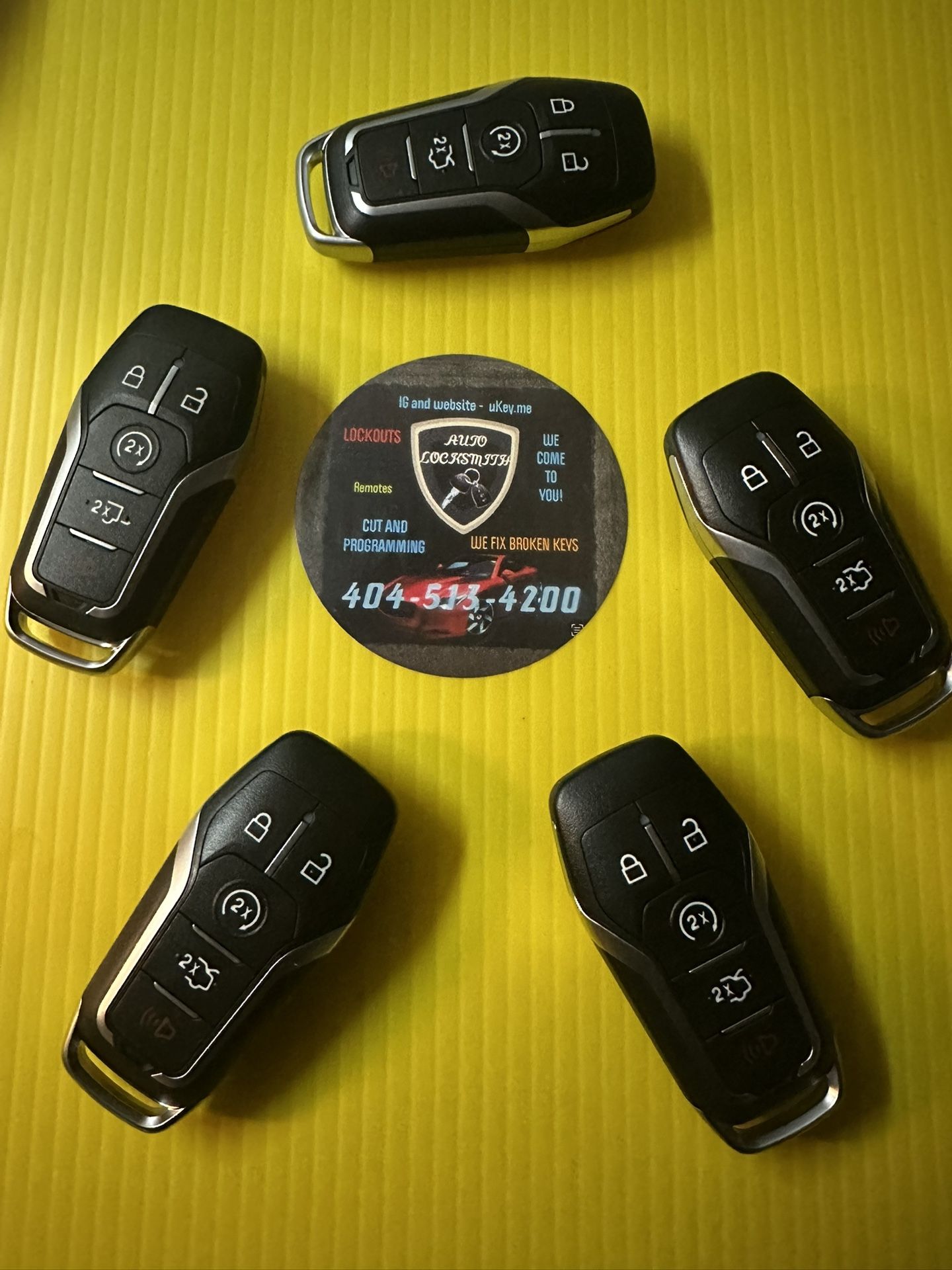 Ford 5-button smart Key - $150 Key Special!