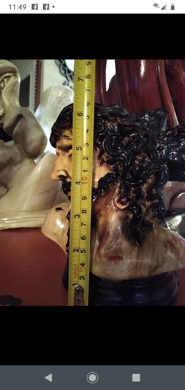 Christ face decoration