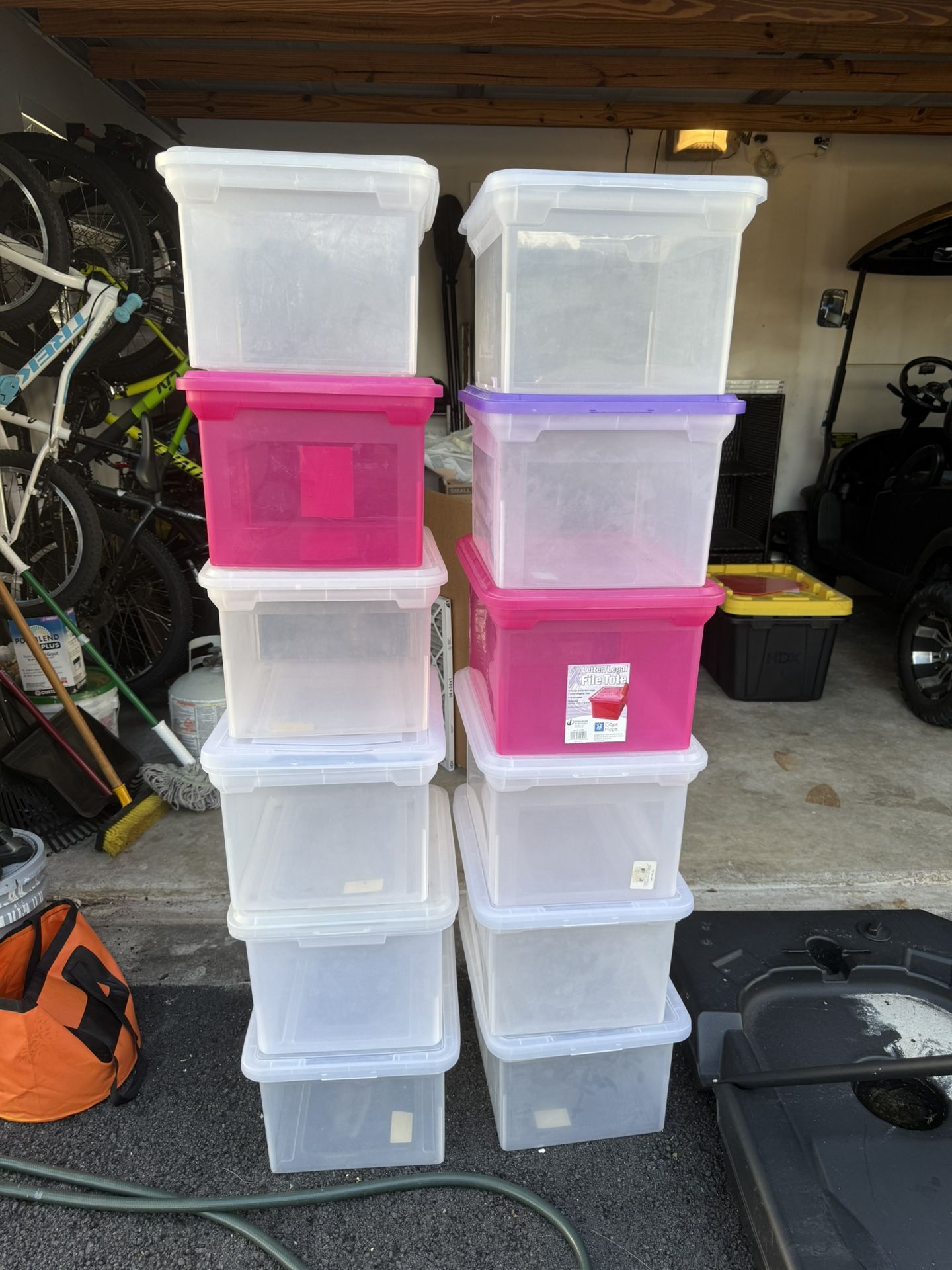 Plastic Storage Bins