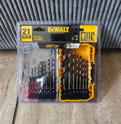 DeWalt Black and Gold Twist Drill Bit Set (21-Piece)