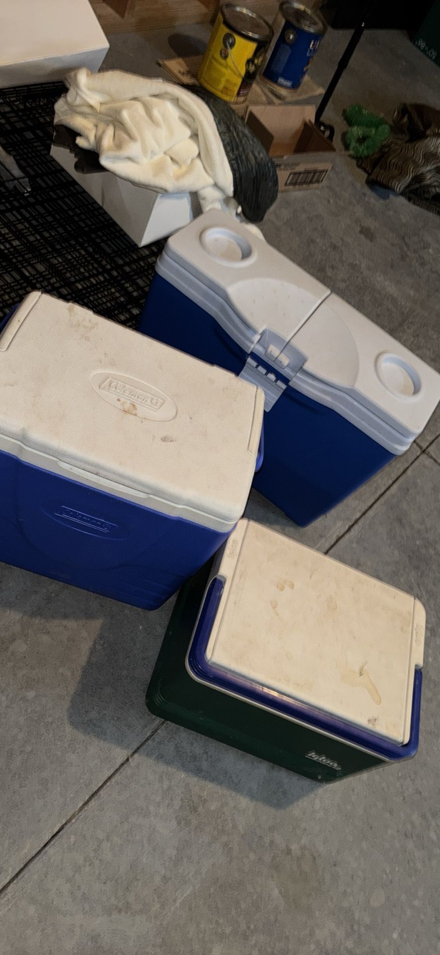 3 Nice Oldish Coolers