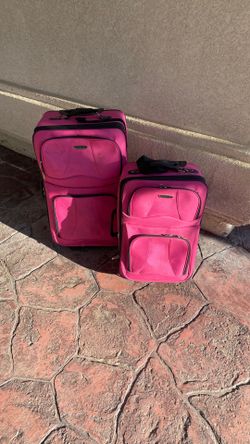 Suitcases (pink)