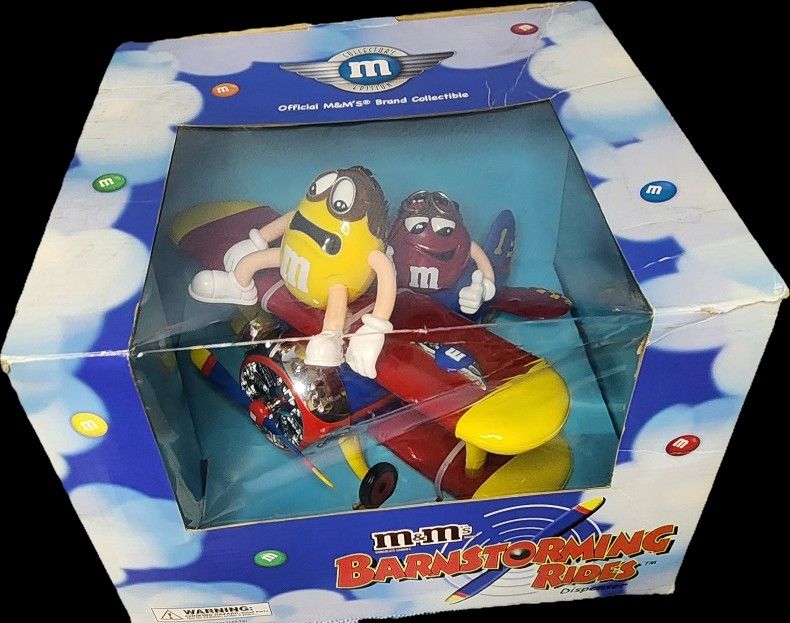 M&M’s Candy Dispenser - Barnstorming Rides Biplane Airplane