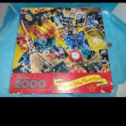 Puzzle Wizard of Oz Springbok Puzzle 2000 Pc Follow the Yellow Brick Road