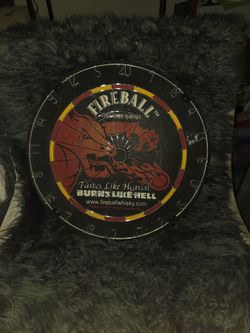 Fireball Cinnamon Whisky Branded Dartboard