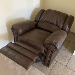 Leather Rocker 