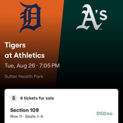 A’s Vs Tigers 