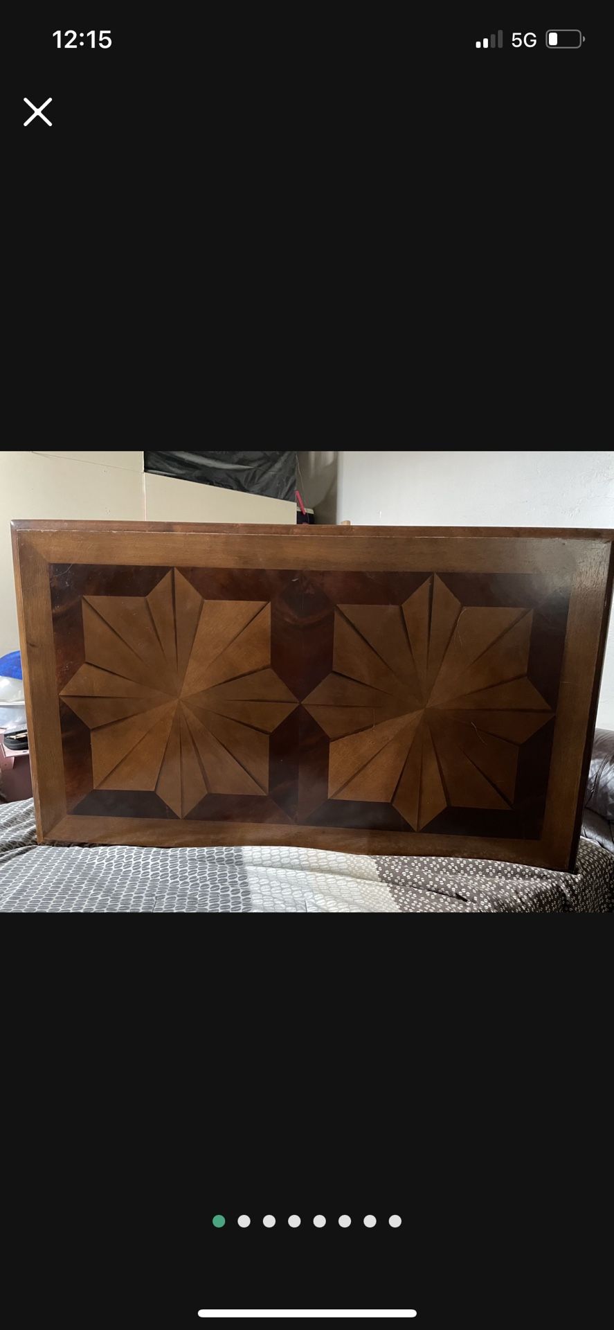 Coffee Table End Table Carved Wood Will Trade