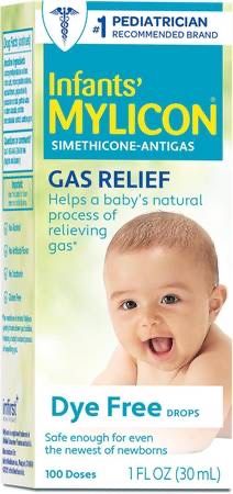 MYLICON Infants Gas Relief Drops for Infants and Babies, Dye Free Form