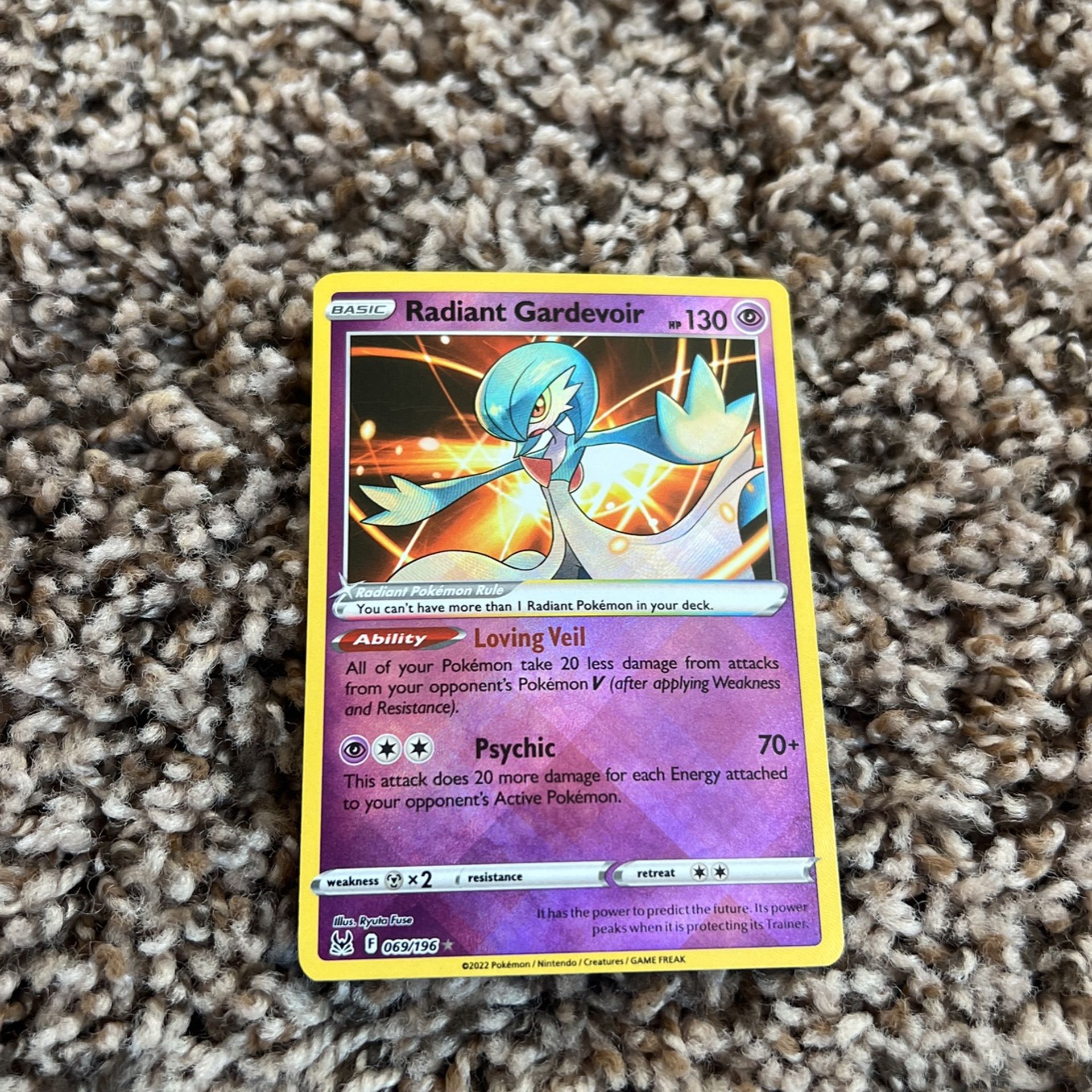 Radiant Gardevoir Pokémon Card Please Buy for Sale in Albuquerque, NM -  OfferUp