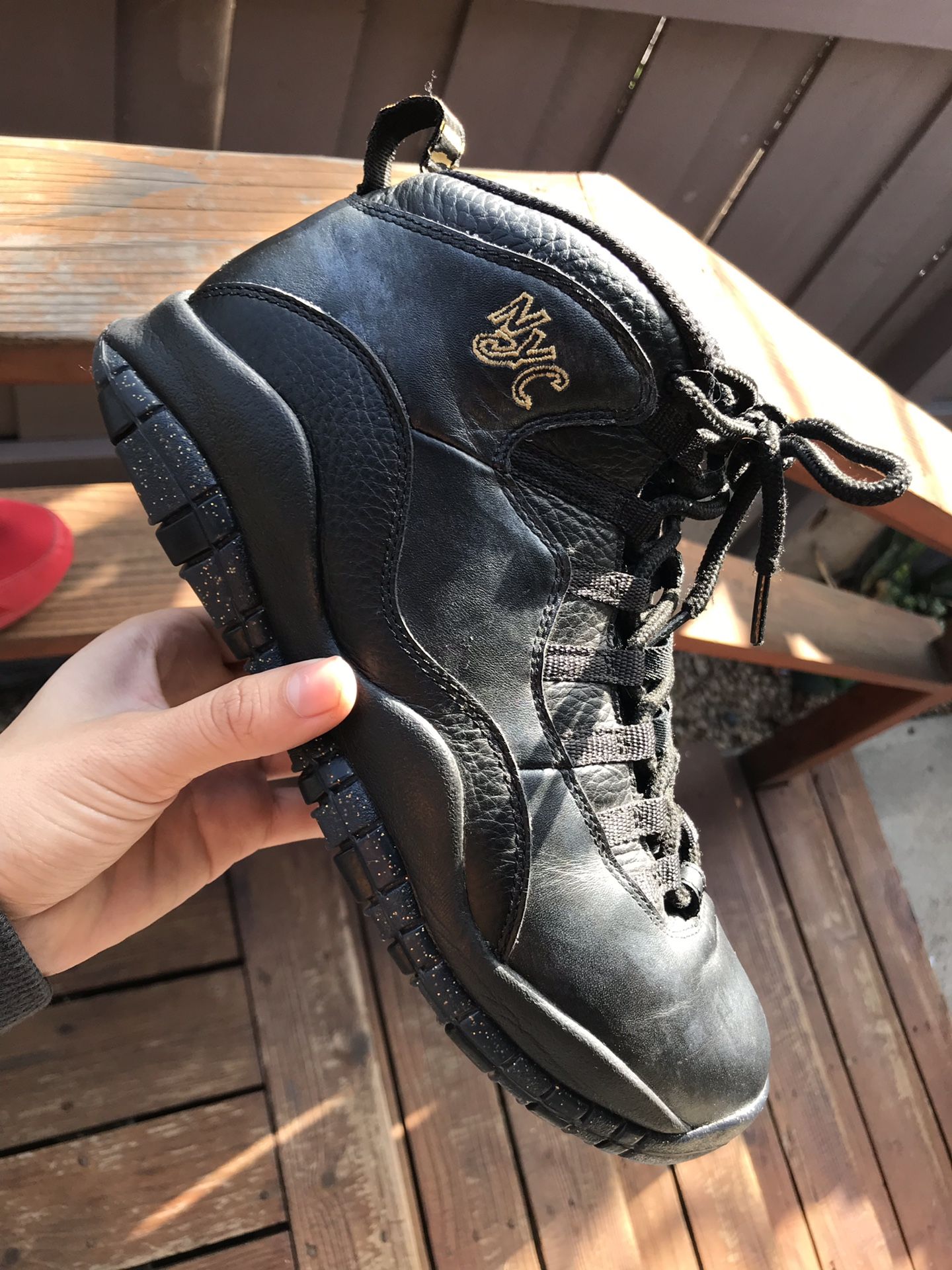 NYC AIR JORDAN 10 SIZE