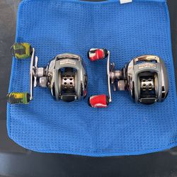 Johnny Morris Bait Casters Left Hand Retrieve