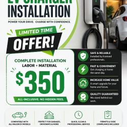 Ev Charger Installation Service 