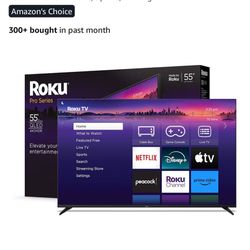 55” TV For Sale Brand New