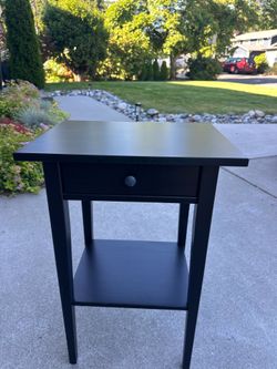 IKEA HEMNES black nightstands