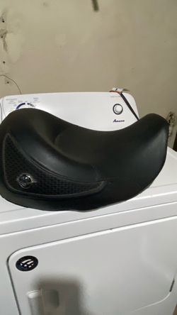 Black Leather Harley Davidson seat