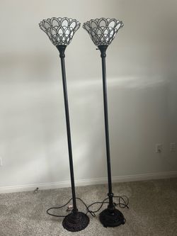 Glass Floor Lamps