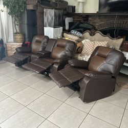 Loveseat and Rocking Chair