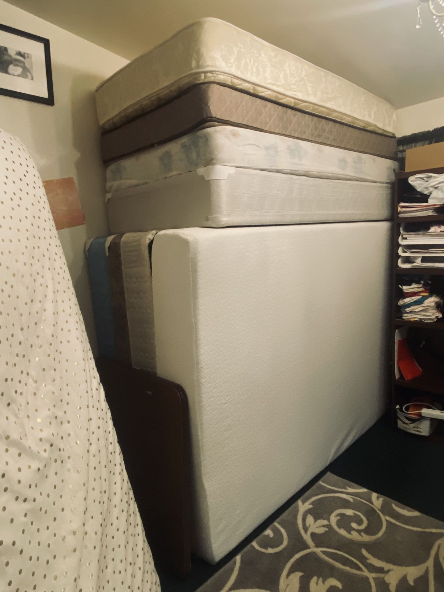 🎉🎉$125 each this week only!!!-Thinner Twin mattresses. (USED NOT NEW) priced separately— Thinner twin mattresses - I buy them and bringing them bac