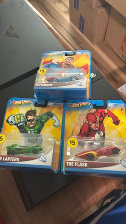 2011 Hot Wheels DC Lot All three