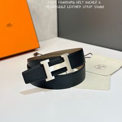 Hermes double-sided fashion casual belt