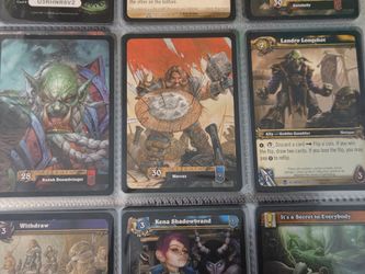 World Of Warcraft TCG Trading Cards Lot