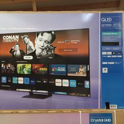 85" Screen QLED SMART 4K ULTRA HDTV BY SAMSUNG.  Q72DD.  We Offer FINANCING 