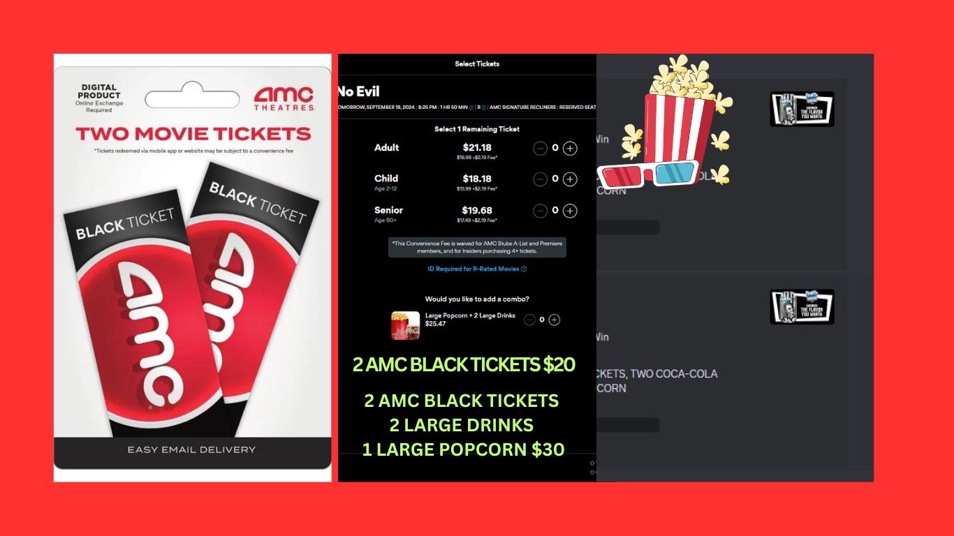 2 Movie Tickets