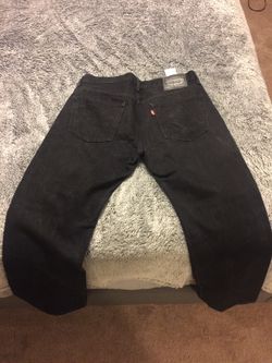 Levi black jeans size 32/32