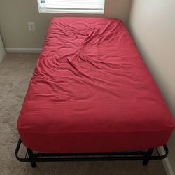 Twin Bed And Twin Spring Mattress 