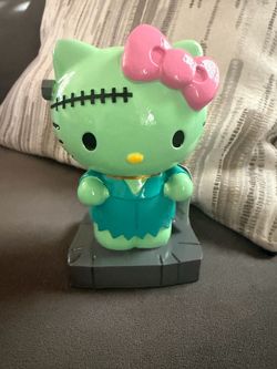 Hello Kitty Frankenstein figurine