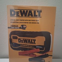 DEWALT 2500 Peak Amp Lithium Jump Starter