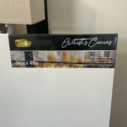 Artist Canvas 36“ X 48“ 