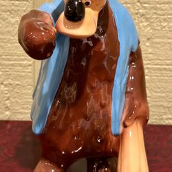 Vintage 1970's Walt Disney's Brer Bear Ceramic Figurine
