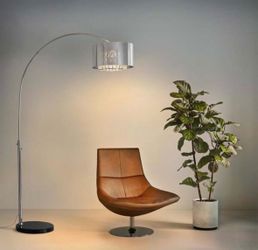 Nova of California, Marilyn Chrome Arc Floor Lamp